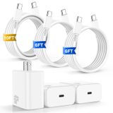 Carregador Fikeloy 45w Usb C De Carregamento Rápido Para Iphone 16 Pro Max