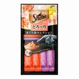 Petisco Sheba Cremoso Gatos Sabor Atum E Atum Camarão 4