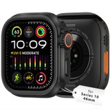 Estojo Amband Para Apple Watch Series 10 46 Mm, Metal Preto, Masculino