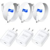 Carregador+cabo De Carregamento Rápido Usb-c De 30 W Para Iphone 16 Pro Max