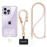 Cordão De Telefone Lawonda Ajustável Tiracolo Rosa Limonada