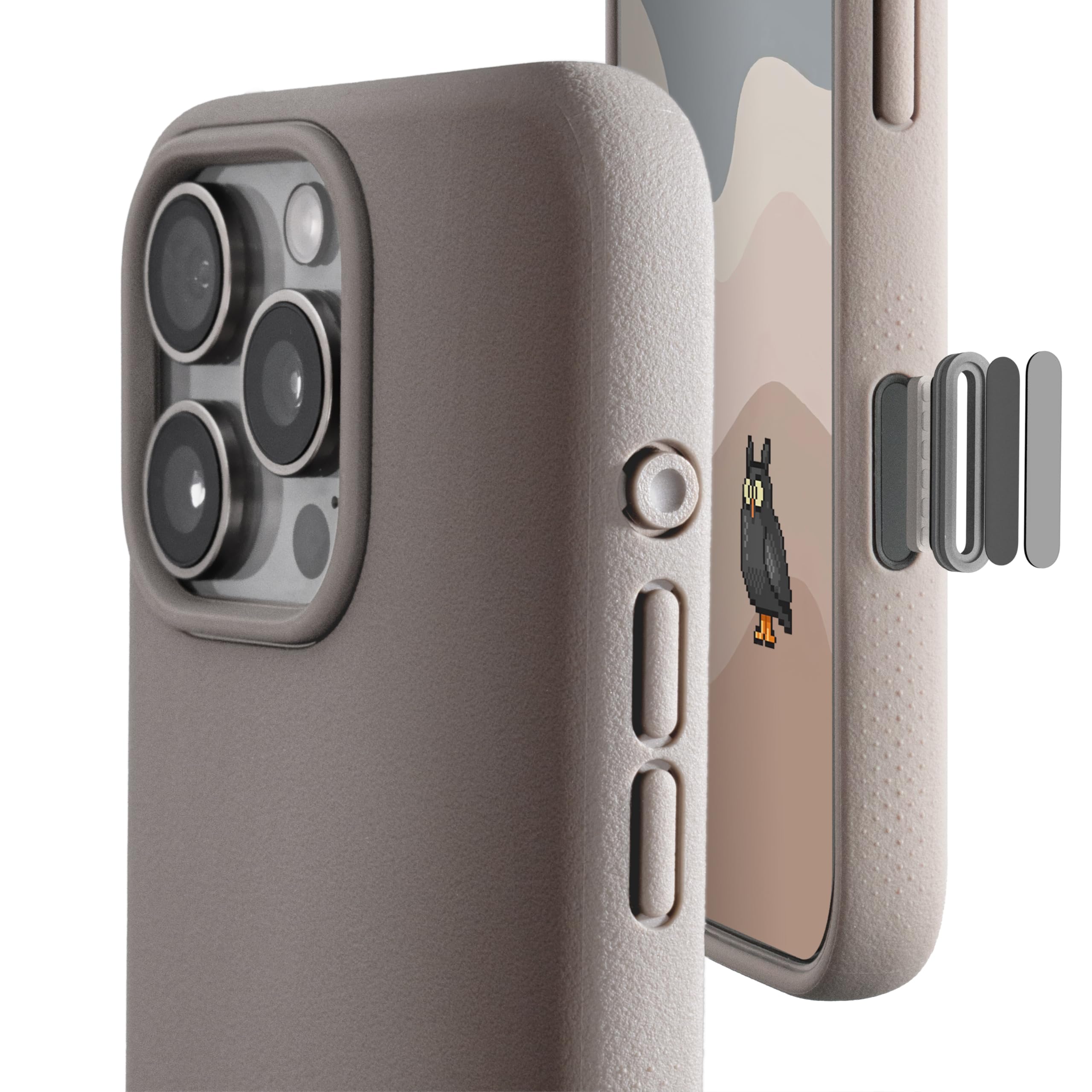 Capa Magnética Tineeowl Para Iphone 16 Pro Max Com Botão De Câmera