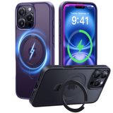 Capa De Telefone Casekoo Projetada Para Iphone 16 Pro Roxa