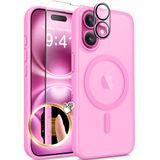 Capa De Telefone Golbinbox Magnetic Para Iphone 16 Com Controle De Câmera