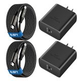 Carregador Velogk 45w Super Rápido Usb C Para Samsung Galaxy