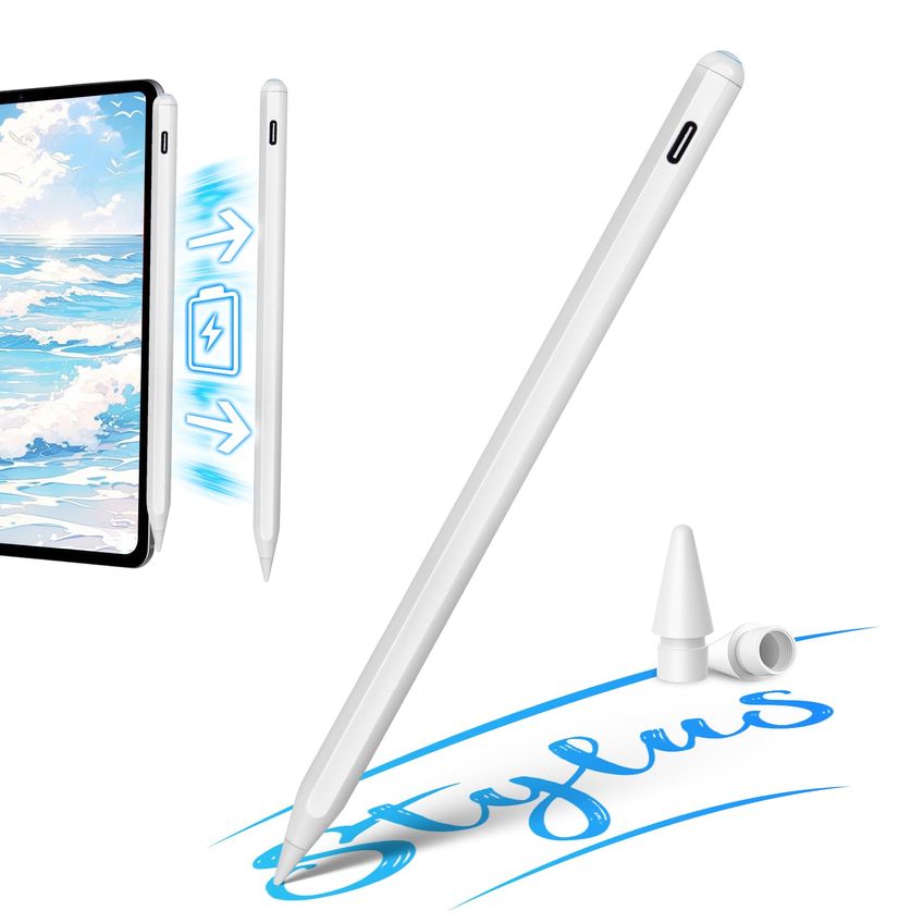 Caneta Stylus Qlaya Para Ipad De 10ª E 9ª Geração, Ipad Air De 4ª