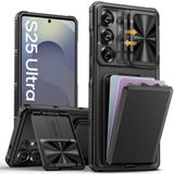Capa De Celular Sslotscase Para Samsung Galaxy S25 Ultra Black