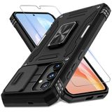 Capa De Telefone Deerlamn Para Samsung Galaxy S25+ Plus 6.7" Preta