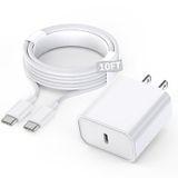 Carregador Bikeanything Usb C 20w Para Ipad Pro 13/12.9/11 2025/2024/2022/2021/2020/2018