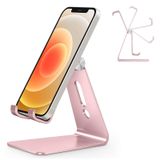 Suporte Para Celular Omoton C2 Suporte De Mesa De Alumínio Em Ouro Rosa