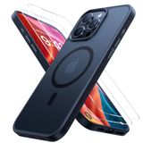 Capa De Telefone Miracase Magnetic Series Para Iphone 16 Pro Preta