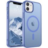 Capa De Telefone Supfine Magnetic Para Iphone 12/12 Pro Azul Roxa