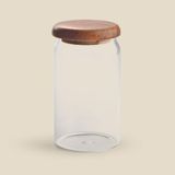 Pote Vidro Coy Transparente 8.5x15.5cm - A\casa