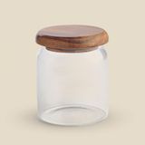Pote Coy Vidro Transparente 8.5x20.5cm - A\casa