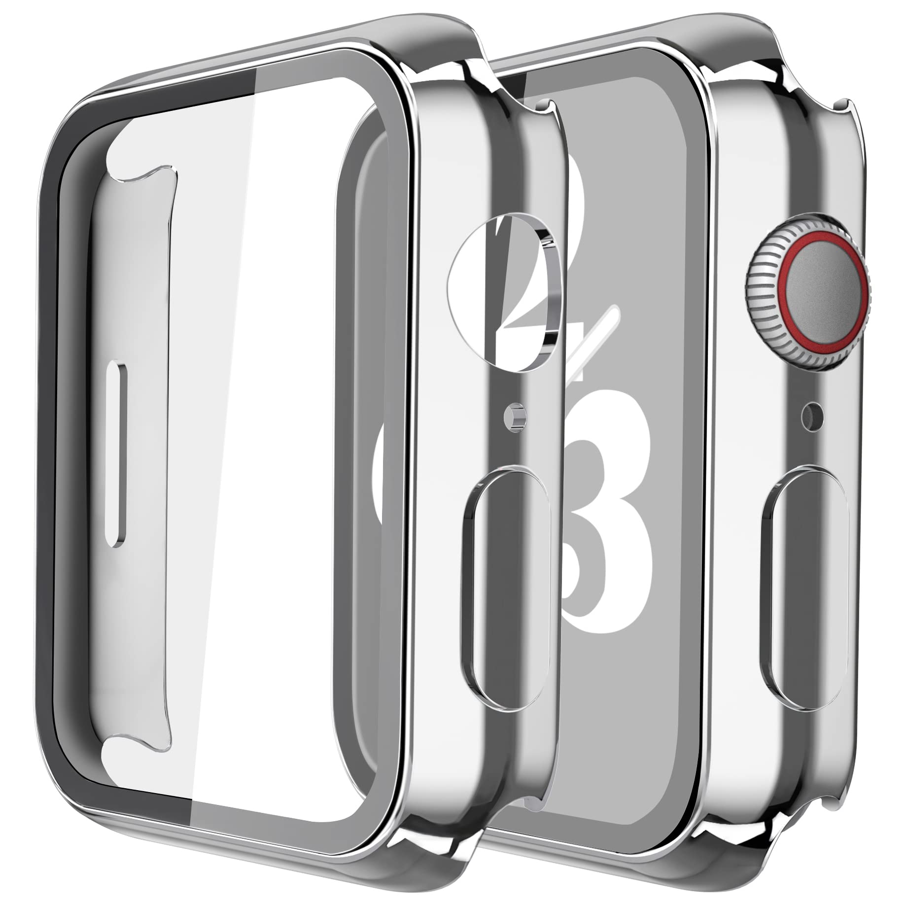 Case + Protetor De Tela Misxi Para Apple Watch S9/s8/s7 41 Mm