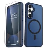 Capa De Telefone Yenapoon Matte Magnetic Com Protetor De Tela Samsung Galaxy S24 Fe Azul Marinho