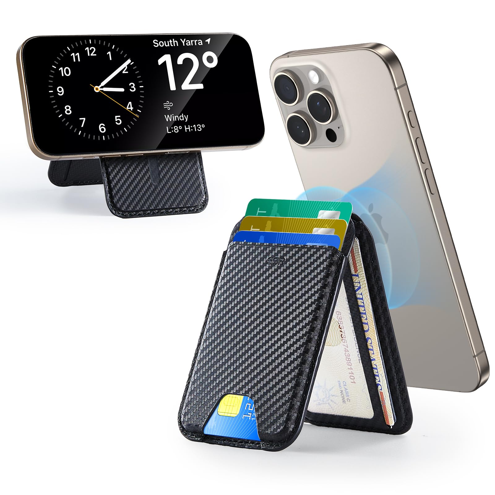 Carteira Magnética Esr Para Iphone Magsafe Wallet 16/15/14/13/12