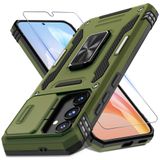 Capa De Telefone Deerlamn Para Samsung Galaxy S24 Fe Com Protetor De Tela