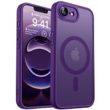 Capa De Telefone Canshn Magnética Para Iphone 16e À Prova De Choque - Roxa