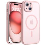 Capa De Telefone Tocol Magnetic Para Iphone 15 De 6,1 Polegadas Rosa Claro