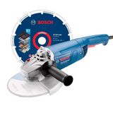 Esmerilhadeira Angular Gws 2200-230 220 Disco De Corte Bosch
