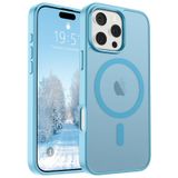 Capa De Telefone Supfine Magnetic Para Iphone 16 Pro Sky Blue