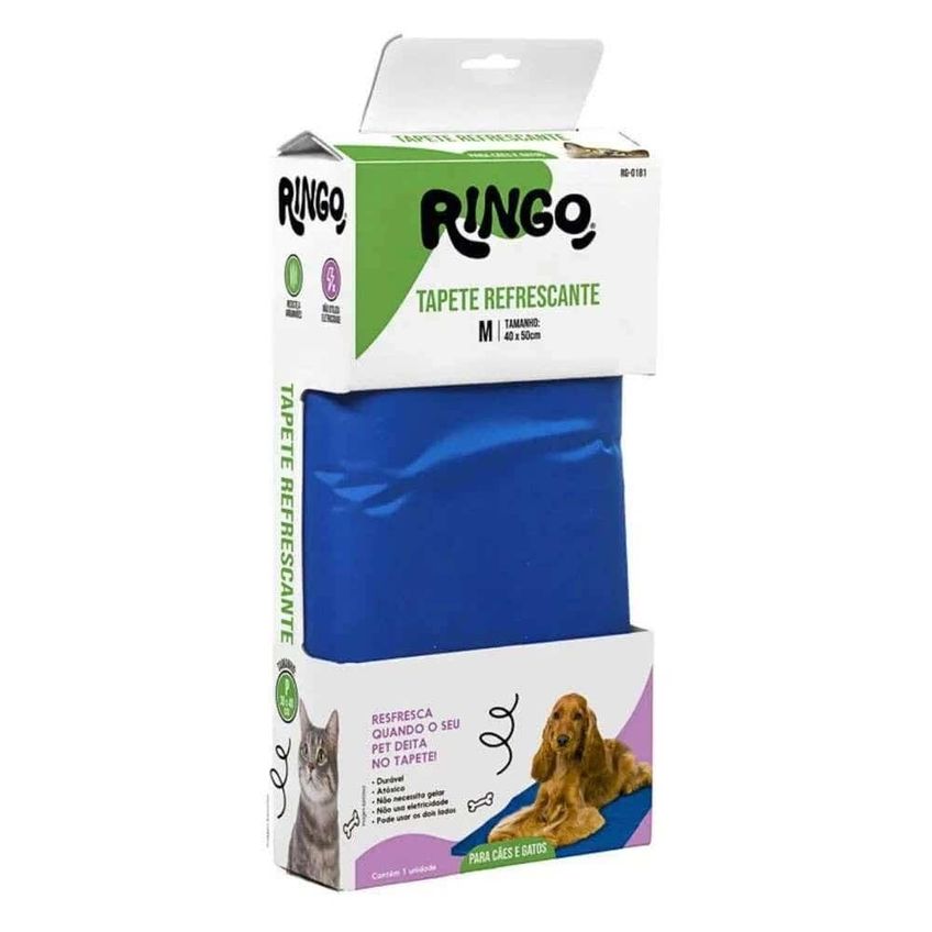 Tapete Colchonete Refrescante 40x50 Cm Para Pets Rg-0181 Ringo - imagem 4
