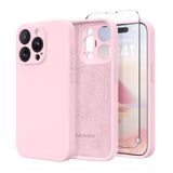 Capa De Telefone Suydanbox De Silicone Magnético Para Iphone 14 Pro Max