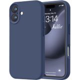 Capa De Telefone Love 3000 Projetada Para Iphone 16 6.1 Azul Marinho