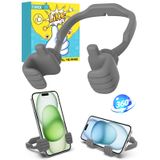 Suporte De Telefone Caldever Thumbs Up Lazy Ajustável Para Mesa