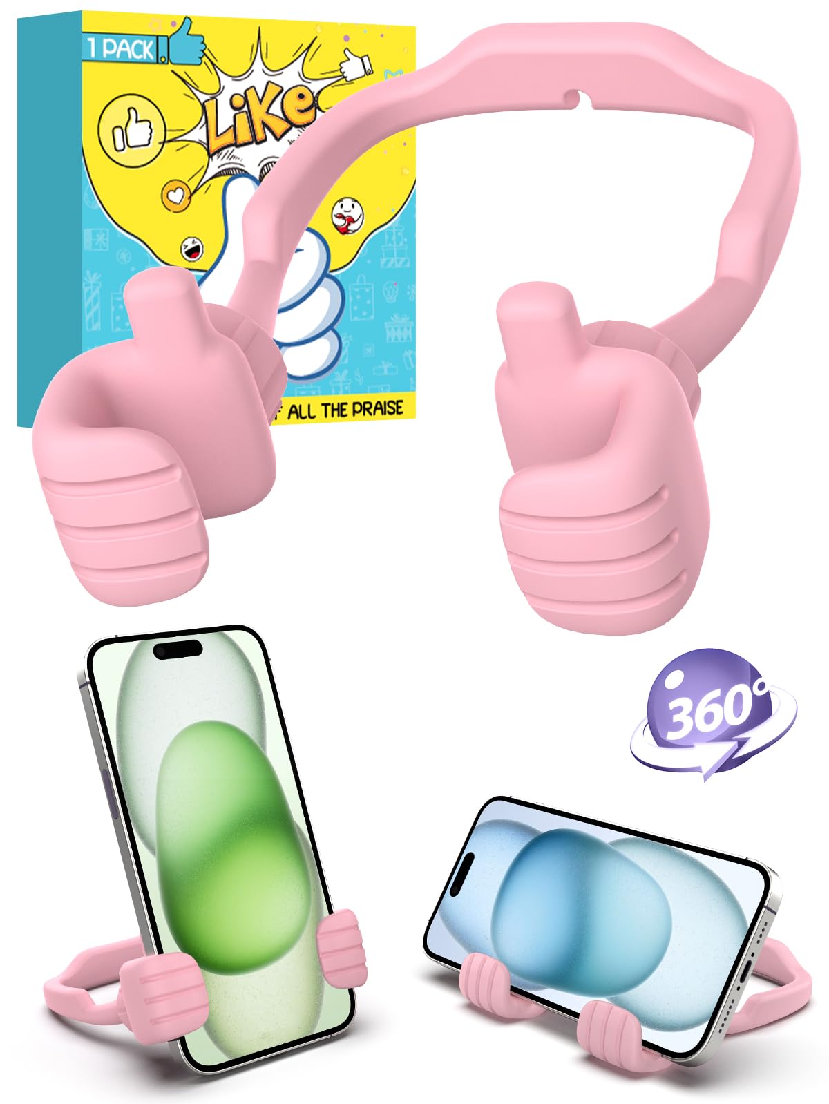 Suporte Para Celular Caldever Thumbs Up Holder Para 4-10"
