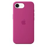 Capa De Telefone Apple Silicone Para Iphone 16e - Fúcsia