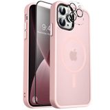 Capa De Telefone Mocca Strong Magnetic Para Iphone 13 Pro Max Rosa