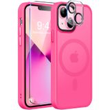Capa De Telefone Mocca Strong Magnetic Para Iphone 13 Rosa Choque