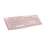 Teclado Sem Fio Logitech K270 Para Windows Full-size Rose