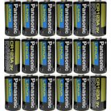 Bateria Panasonic Lithium Cr123a 3v 1.55ah (pacote Com 18)