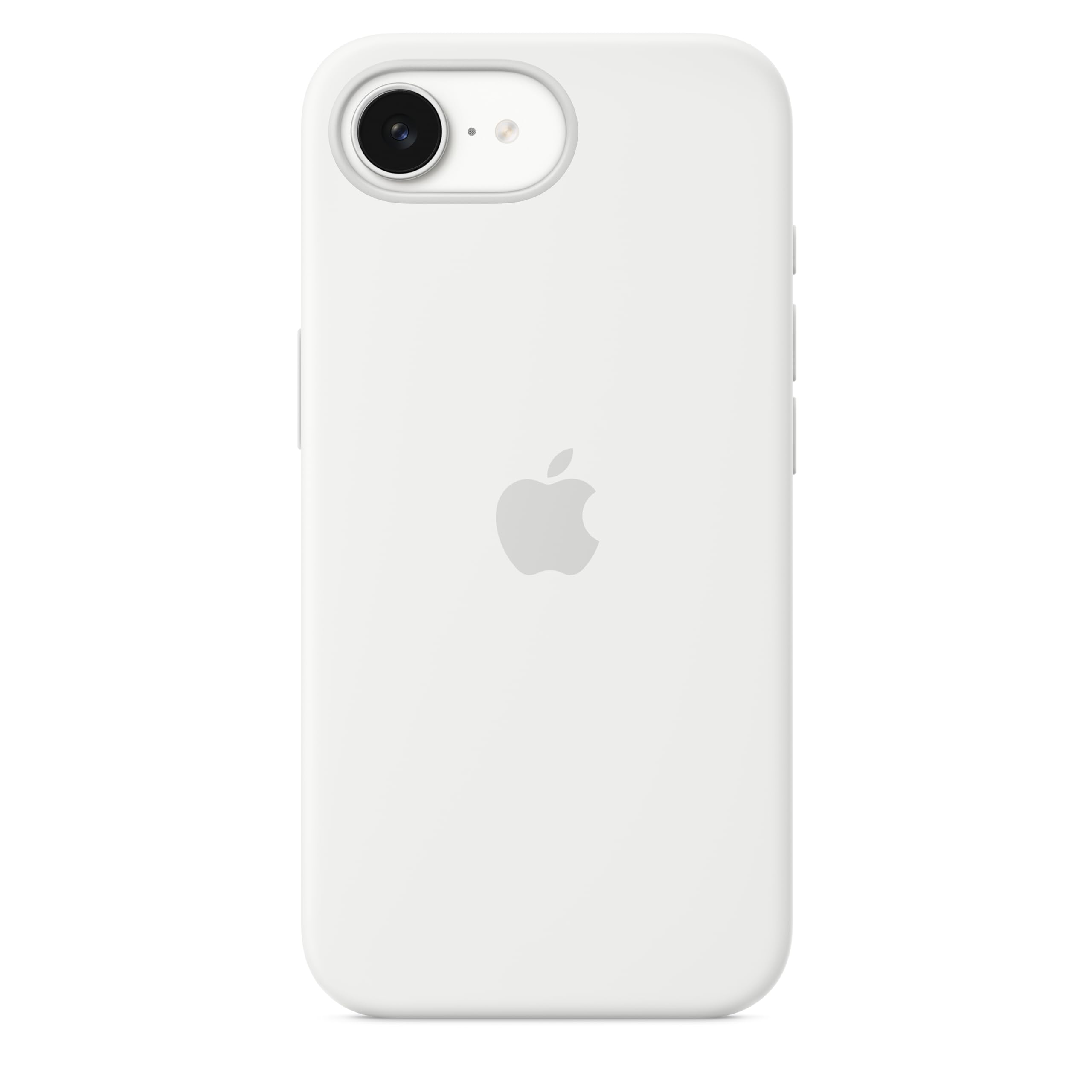 Capa De Telefone Apple Silicone Para Iphone 16e - Branca