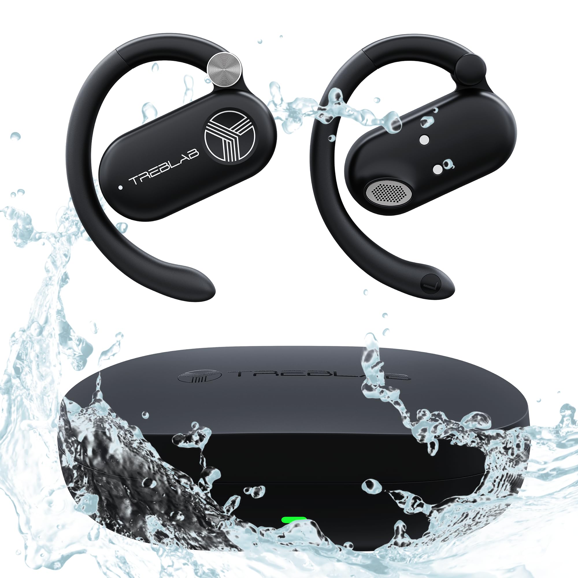 Fones De Ouvido Sem Fio Treblab X-open Lightweight 40h Playtime