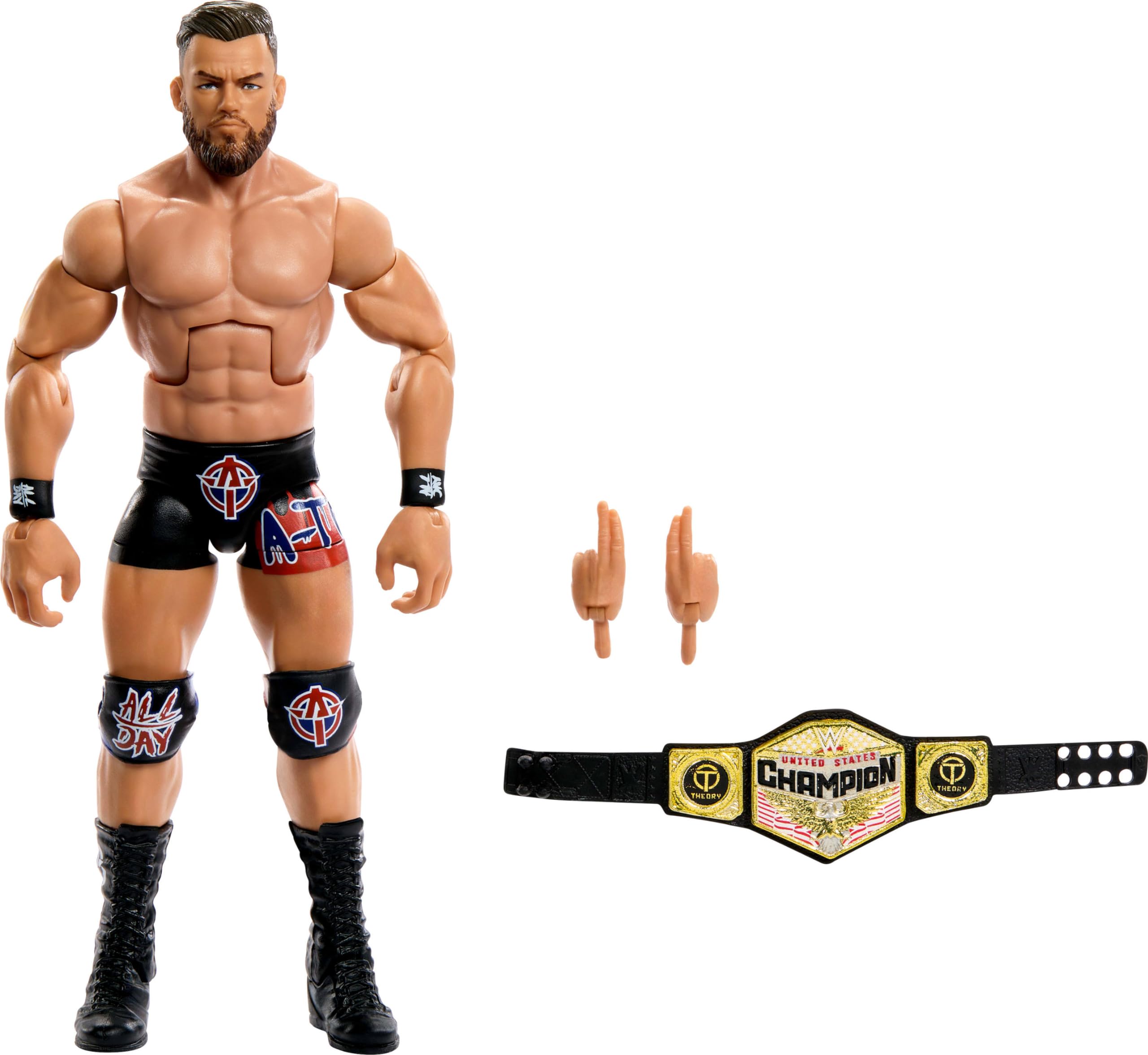 Boneco De Ação Mattel Wwe Elite Austin Theory Series 110