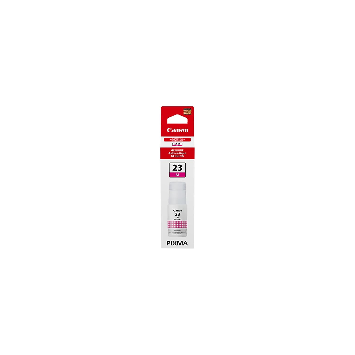Garrafa De Tinta Canon Gi-23 Genuine Magenta 140 Ml Megatank G620