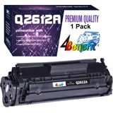 Cartucho De Toner 4benefit Compatível Com 12a Q2612a Para Impressora Hp
