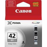 Tanque De Tinta Canon Cli-42 Cinza Genuíno Para Impressora Pixma Pro-100