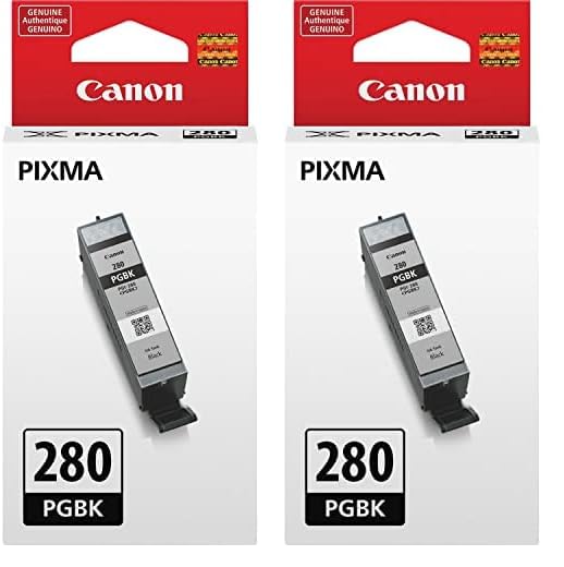 Tanque De Tinta Canon Pgi-280 Pigment Black Compatible Tr8520 Pack 2