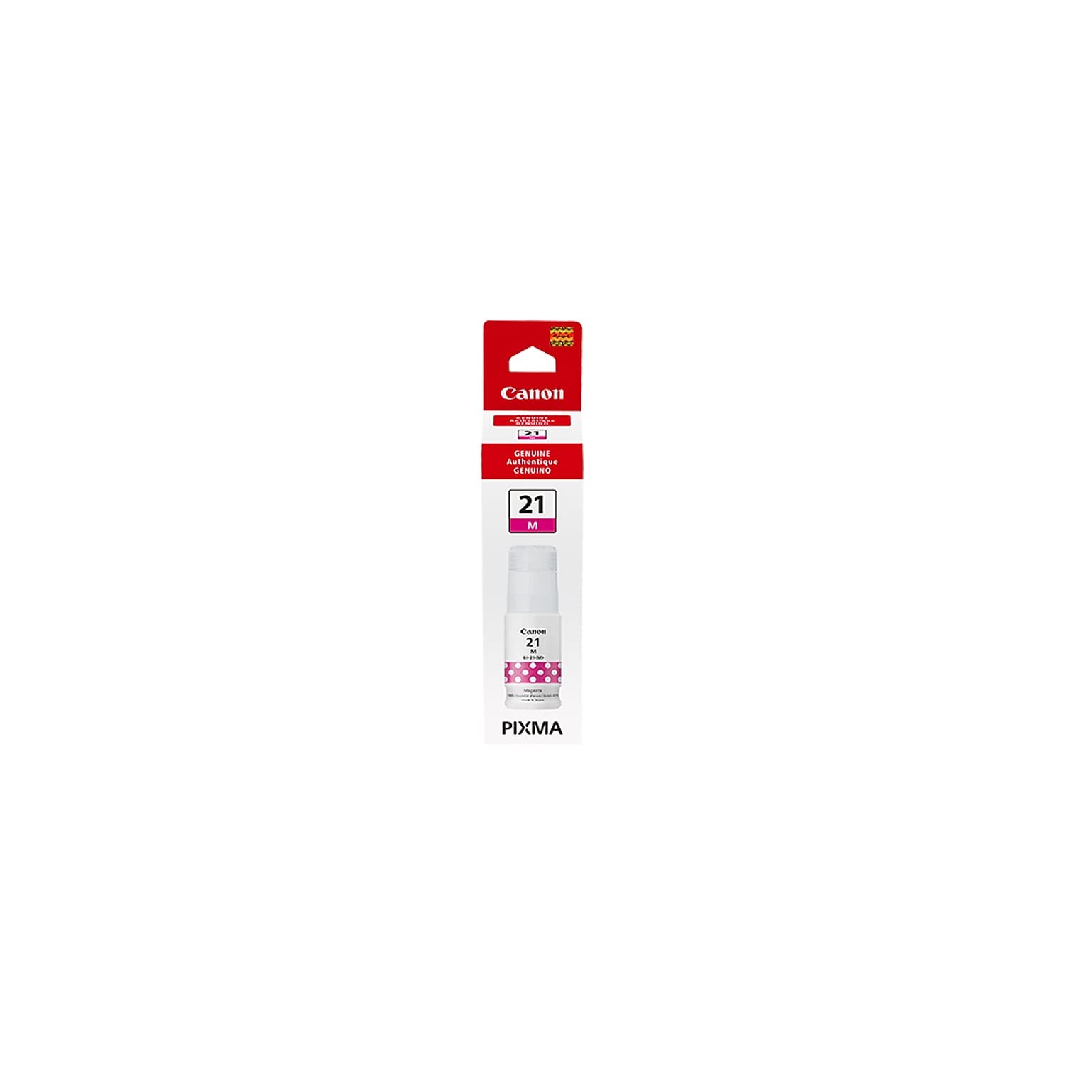 Garrafa De Tinta Canon Gi-21 Genuine Magenta 135ml Megatank