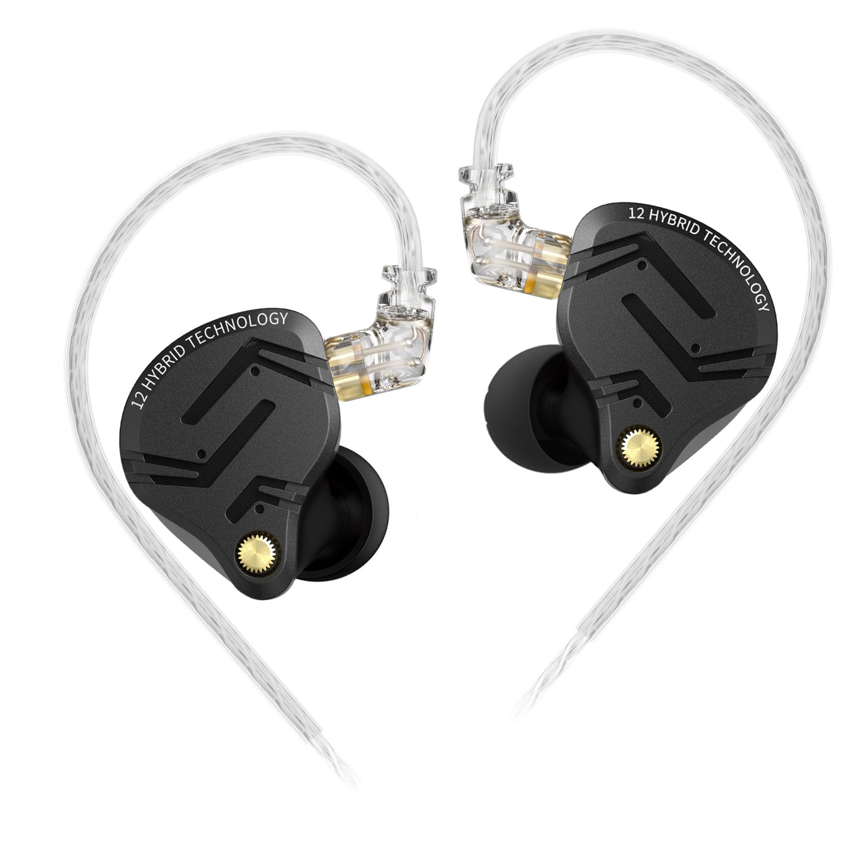 Fones De Ouvido Kz Zs12 Pro X In Ear Monitor Iem Wired Audiophile
