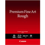 Papel Canon Premium Fine Art Rough Fa-rg1 8,5x11 25 Folhas