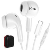 Fones De Ouvido Usb C Acandya Para Ipad, 10ª Geração, Iphone 16 Plus 15 Pro