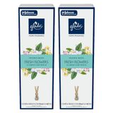 Kit 2 Difusor De Aromas Fresh Flowers Glade Home Fragrance 100ml Cada