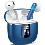 Fones De Ouvido Sem Fio Cillso H97 Bluetooth 5.4 Hifi Stereo Navy