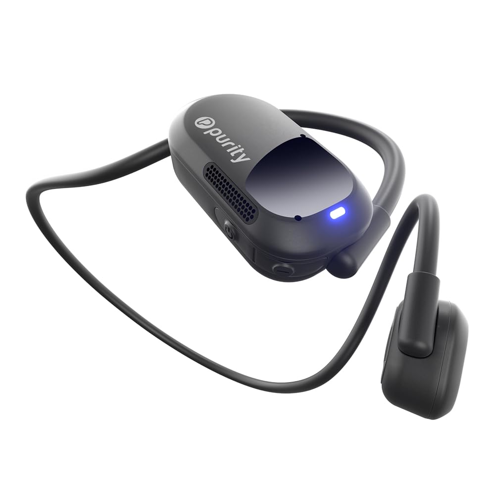 Fones De Ouvido Abertos Purity Air True Air Conduction Black